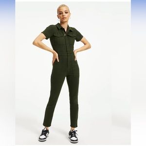 Good American Fit For Success Jumpsuit - Size 3 (L) - New Without Tags